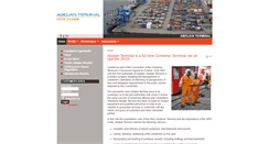 Desktop Screenshot of abidjan-terminal.com